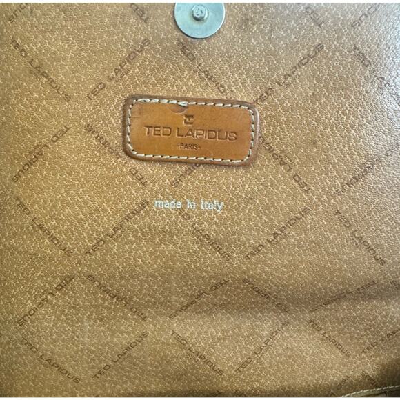 70s Vintage Original Ted Lapidus adjustable strap purse - Picture 2 of 14